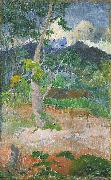 Paul Gauguin Landscape with a Horse Germany oil painting artist